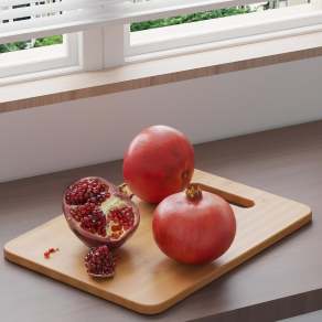 石榴3D模型下载